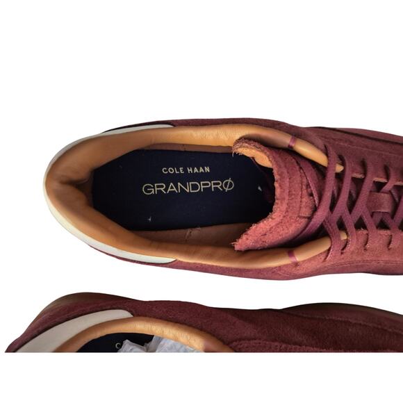 Cole Haan Men GrandPro Turf Sneaker US 10 M Mahogany Suede - Picture 6 of 7